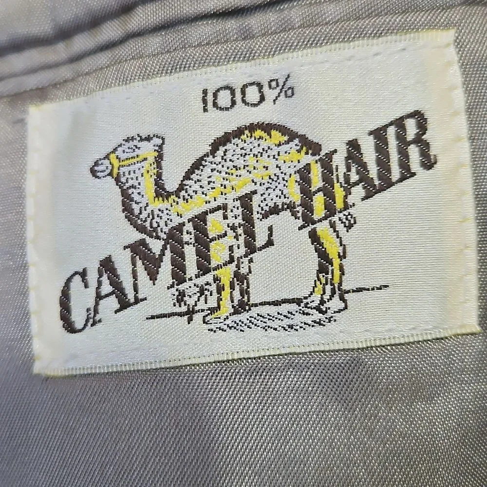 Hunt Valley Brown Camel Hair Blazer Size 46R